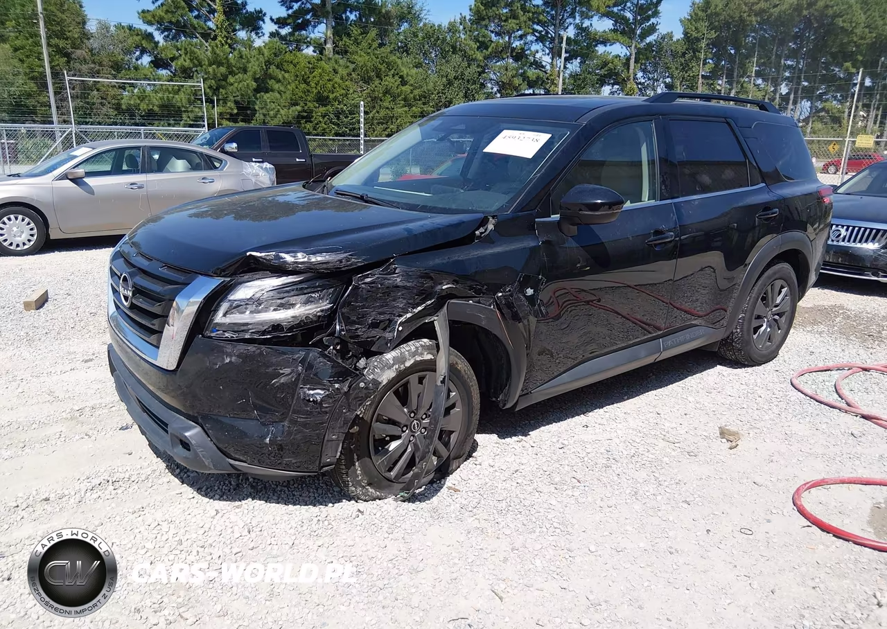 2022 Nissan Pathfinder Sv 4Wd VIN:5N1DR3BD5NC253678 - 2
