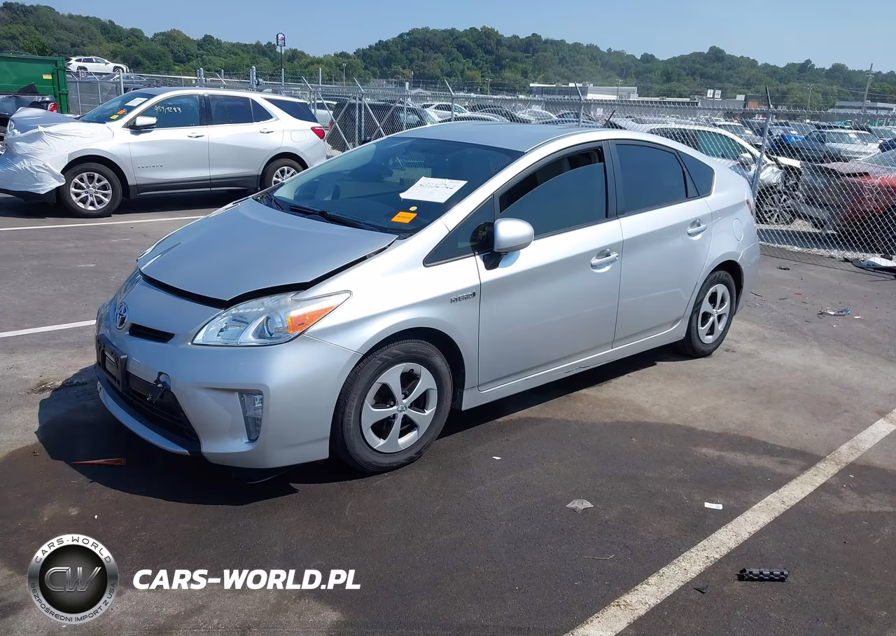 2012 Toyota Prius Two VIN:JTDKN3DU1C5445167 - 2