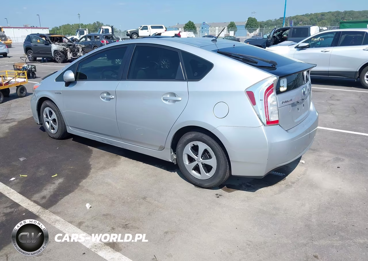2012 Toyota Prius Two VIN:JTDKN3DU1C5445167 - 3
