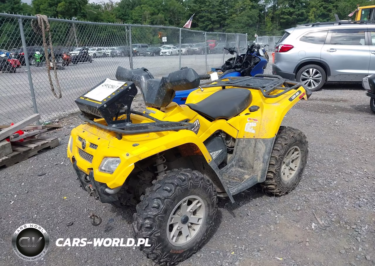 2008 Can-Am Out Max 400 VIN:2BVEKCF118V000463 - 2