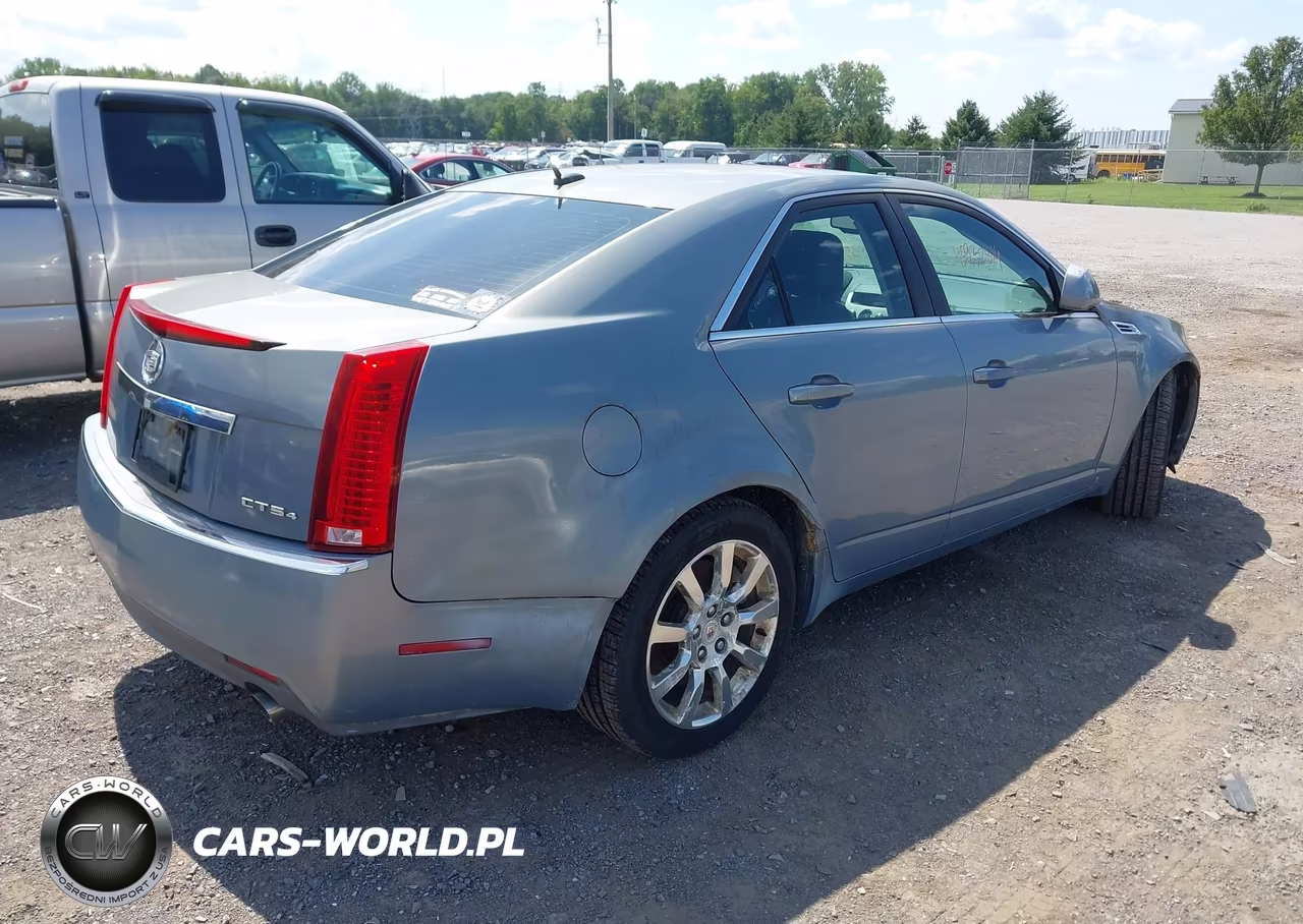 2008 Cadillac Cts Awd W-1Sa VIN:1G6DG577380155928 - 4