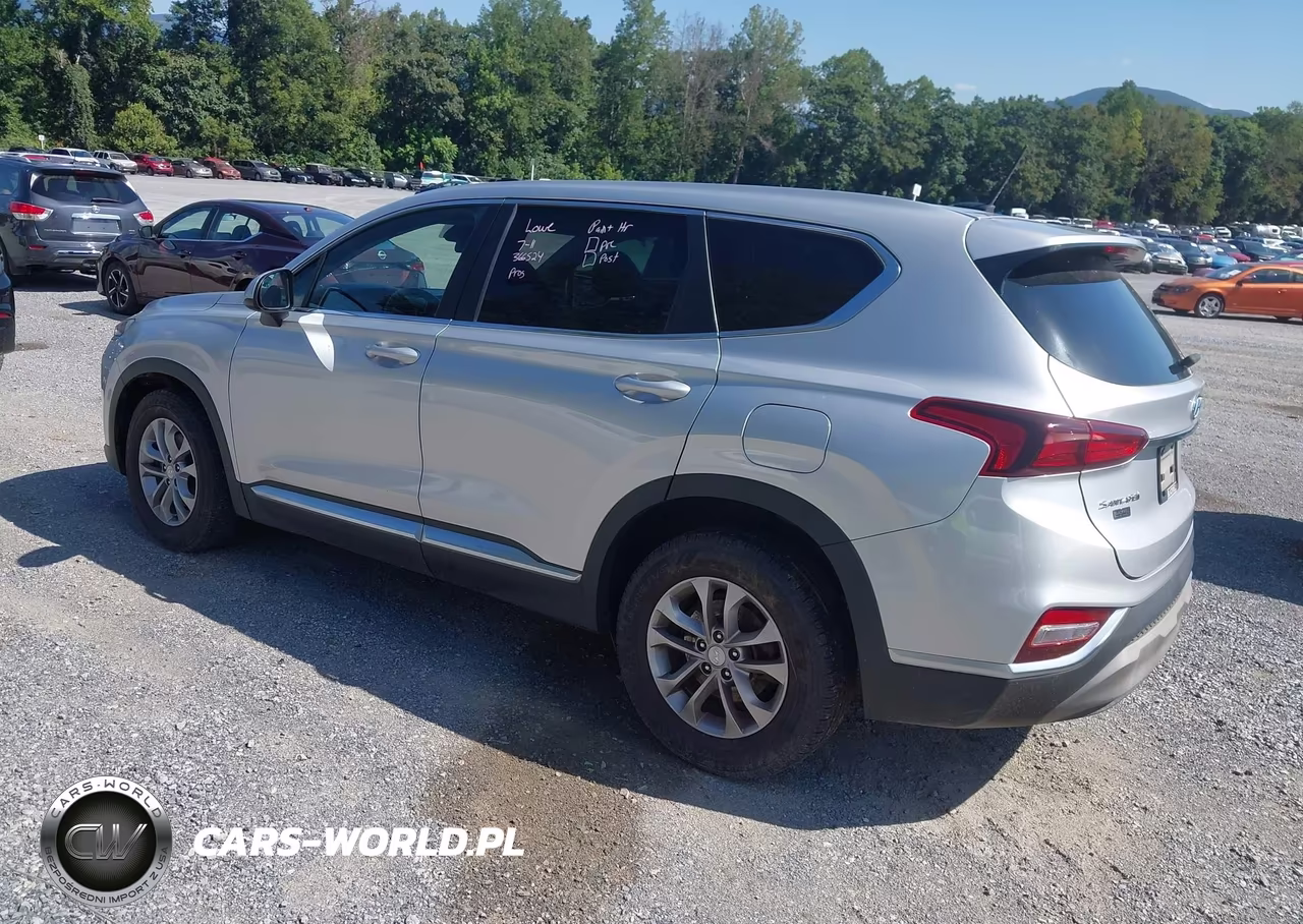 2019 Hyundai Santa Fe Se VIN:5NMS2CAD3KH000325 - 3