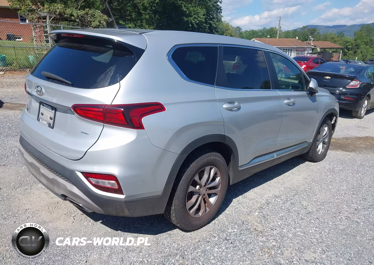 2019 Hyundai Santa Fe Se VIN:5NMS2CAD3KH000325 - 4