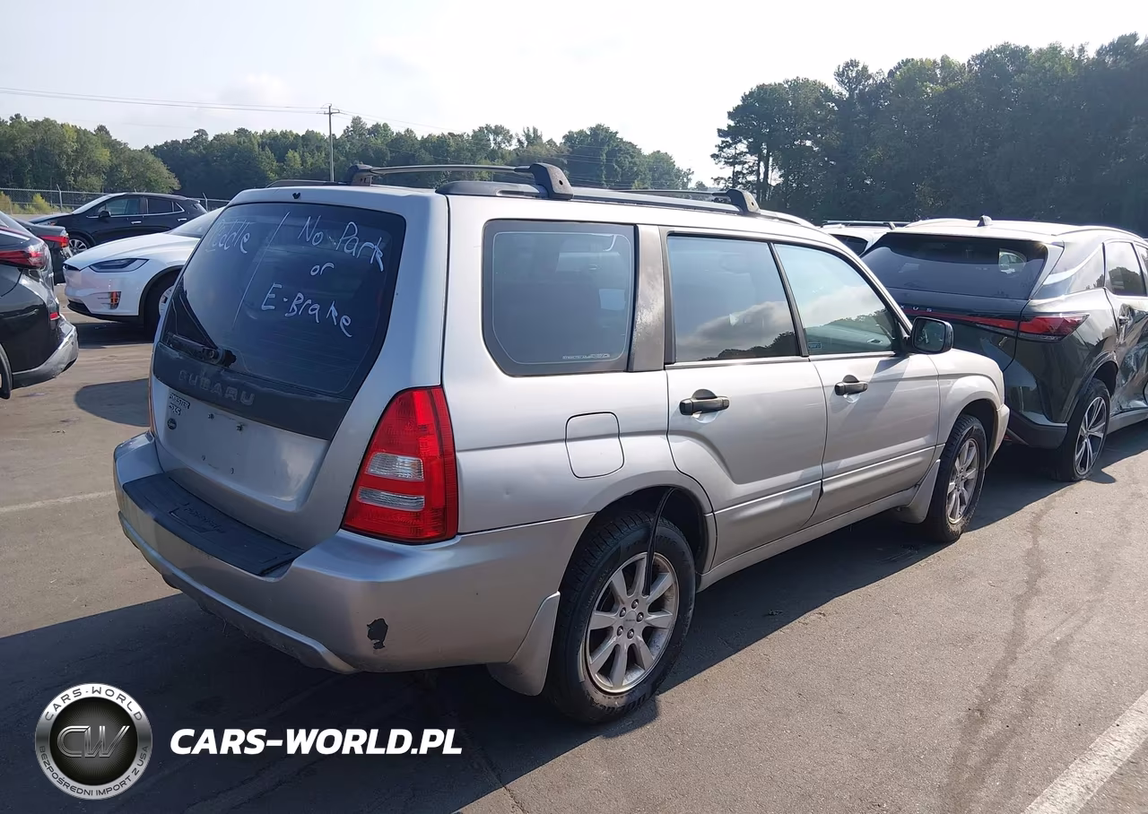 2005 Subaru Forester 2.5Xs VIN:JF1SG65695H744165 - 4