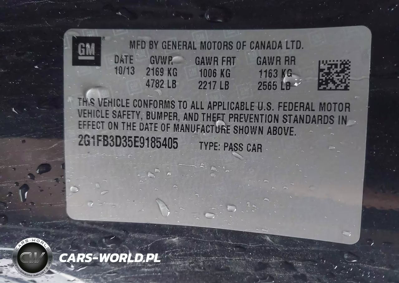 2014 Chevrolet Camaro 1Lt VIN:2G1FB3D35E9185405 - 9