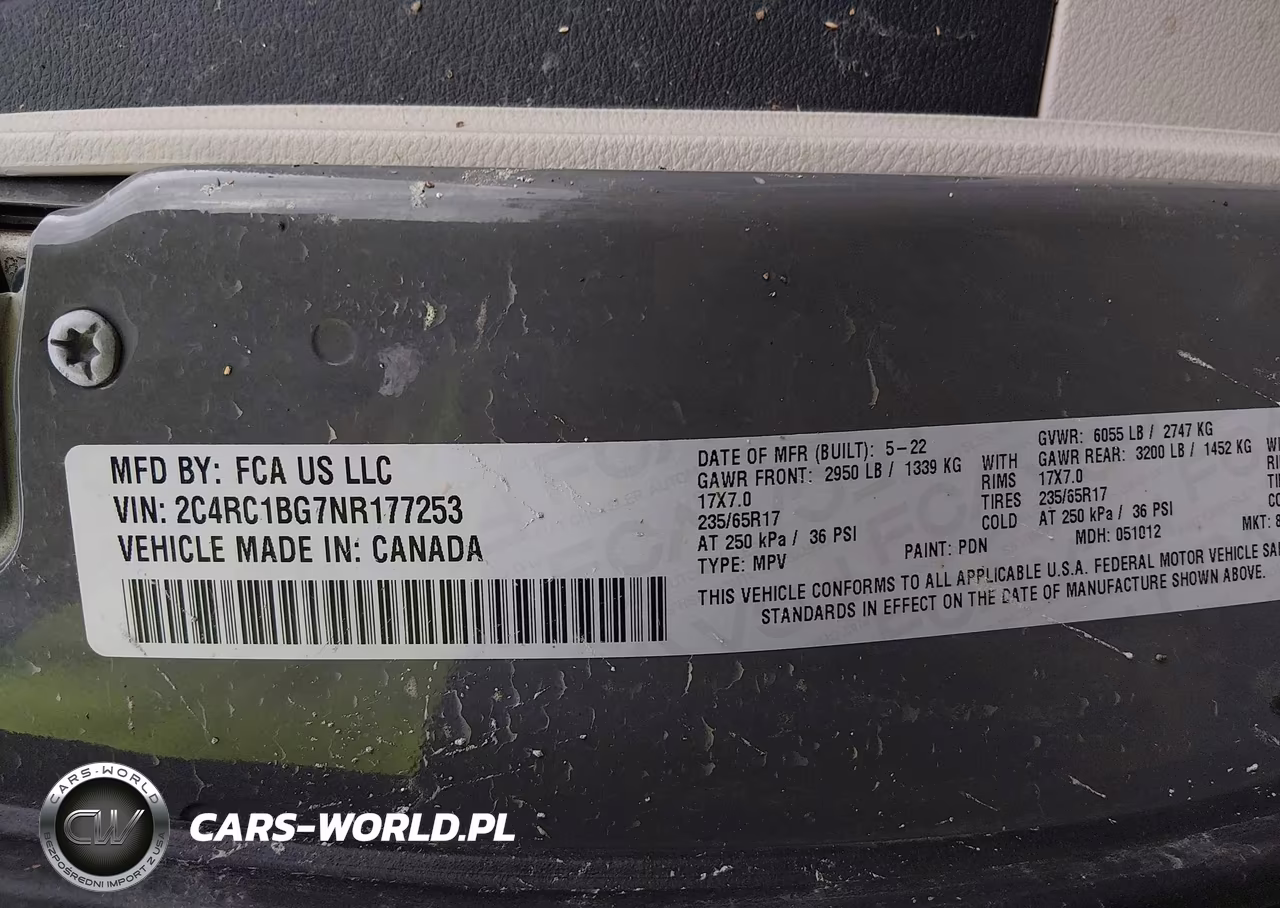 2022 Chrysler Pacifica Touring L VIN:2C4RC1BG7NR177253 - 9