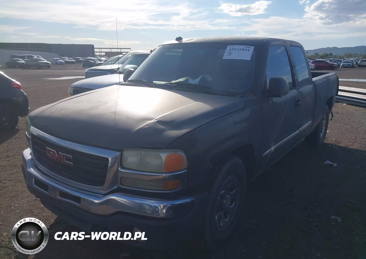 2005 GMC Sierra 1500 Sle VIN:1GTEC19T05Z124286 - 2