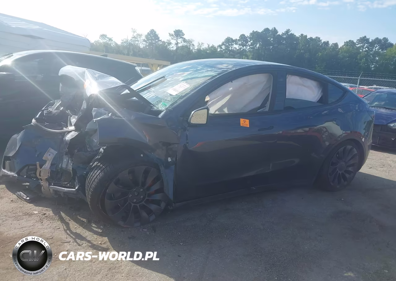 2022 Tesla Model Y Performance Dual Motor All-Wheel Drive VIN:7SAYGDEF4NF446053 - 13