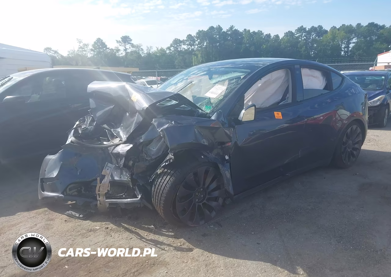 2022 Tesla Model Y Performance Dual Motor All-Wheel Drive VIN:7SAYGDEF4NF446053 - 2