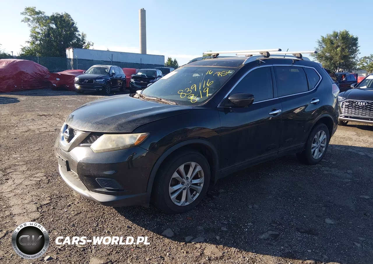 2016 Nissan Rogue Sv VIN:5N1AT2MV2GC839116 - 2