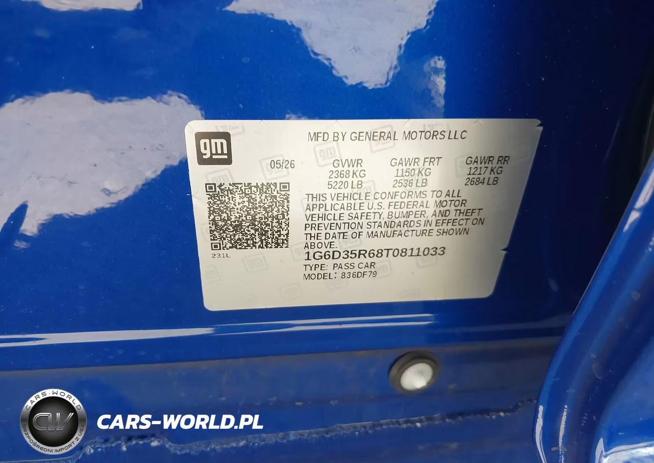 2026 Cadillac Ct5-V V-Series Blackwing Rwd VIN:1G6D35R68T0811033 - 9
