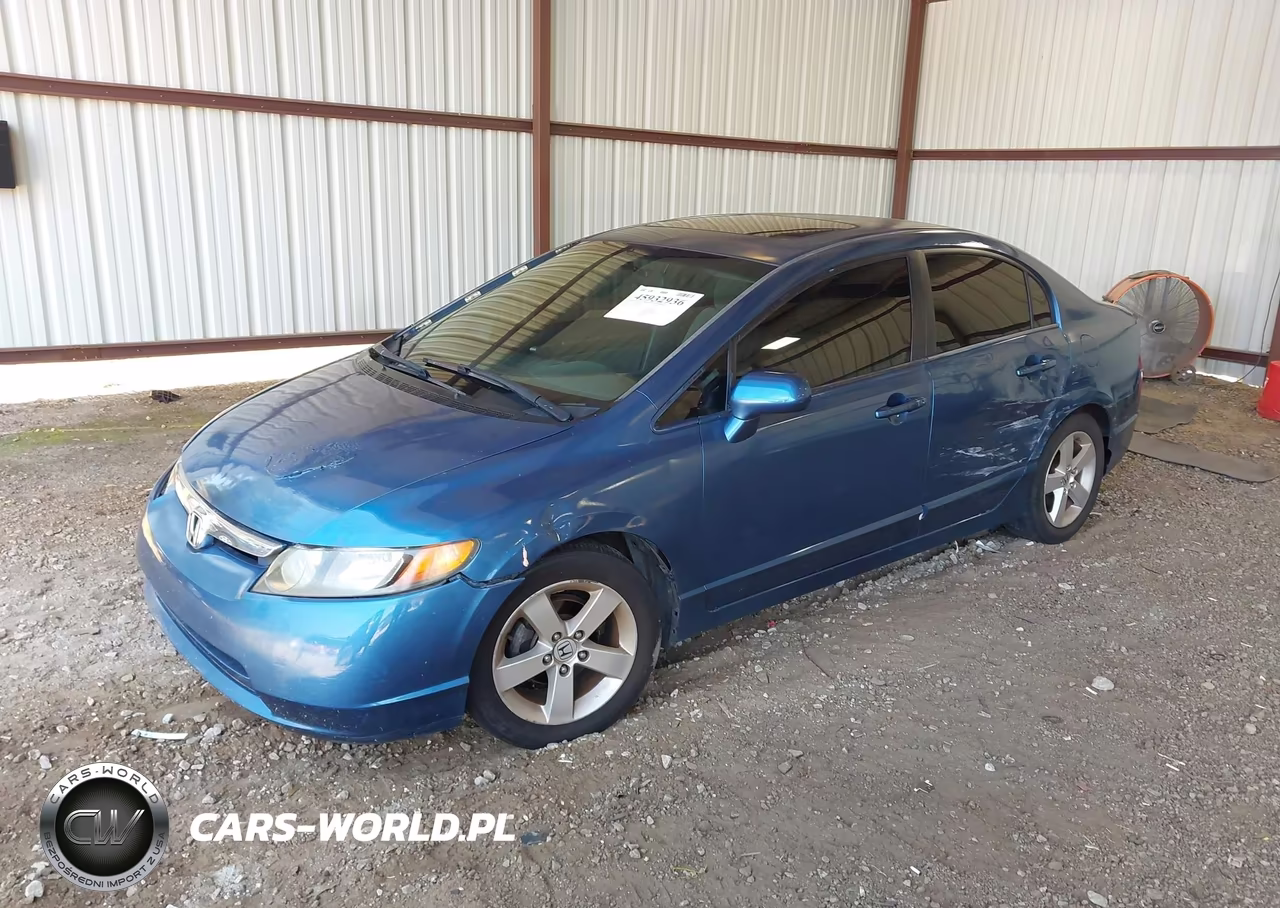 2006 HONDA CIVIC VIN:1HGFA16886L076956 - 2