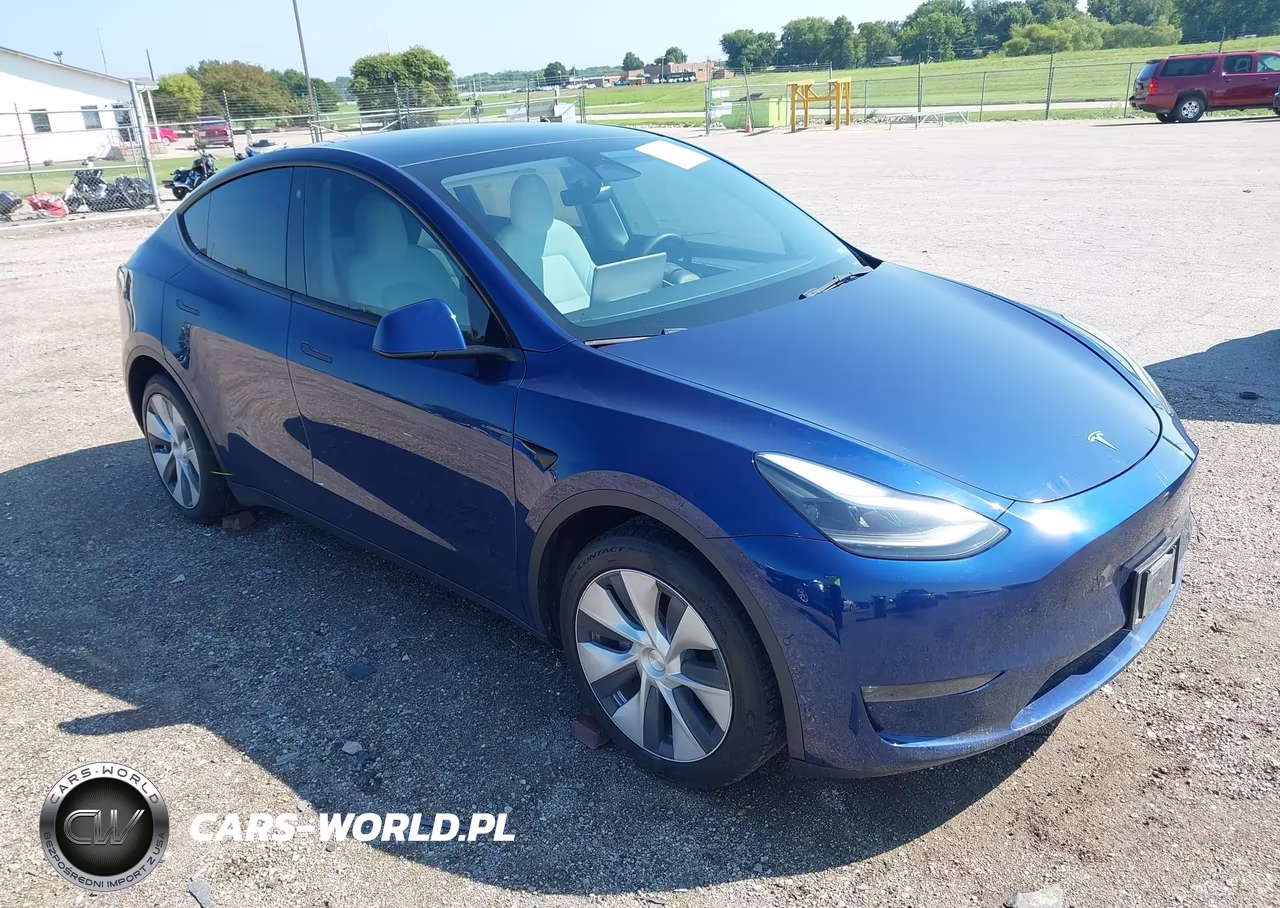 2022 Tesla Model Y Long Range Dual Motor All-Wheel Drive VIN:7SAYGDEE9NF537097 - 1
