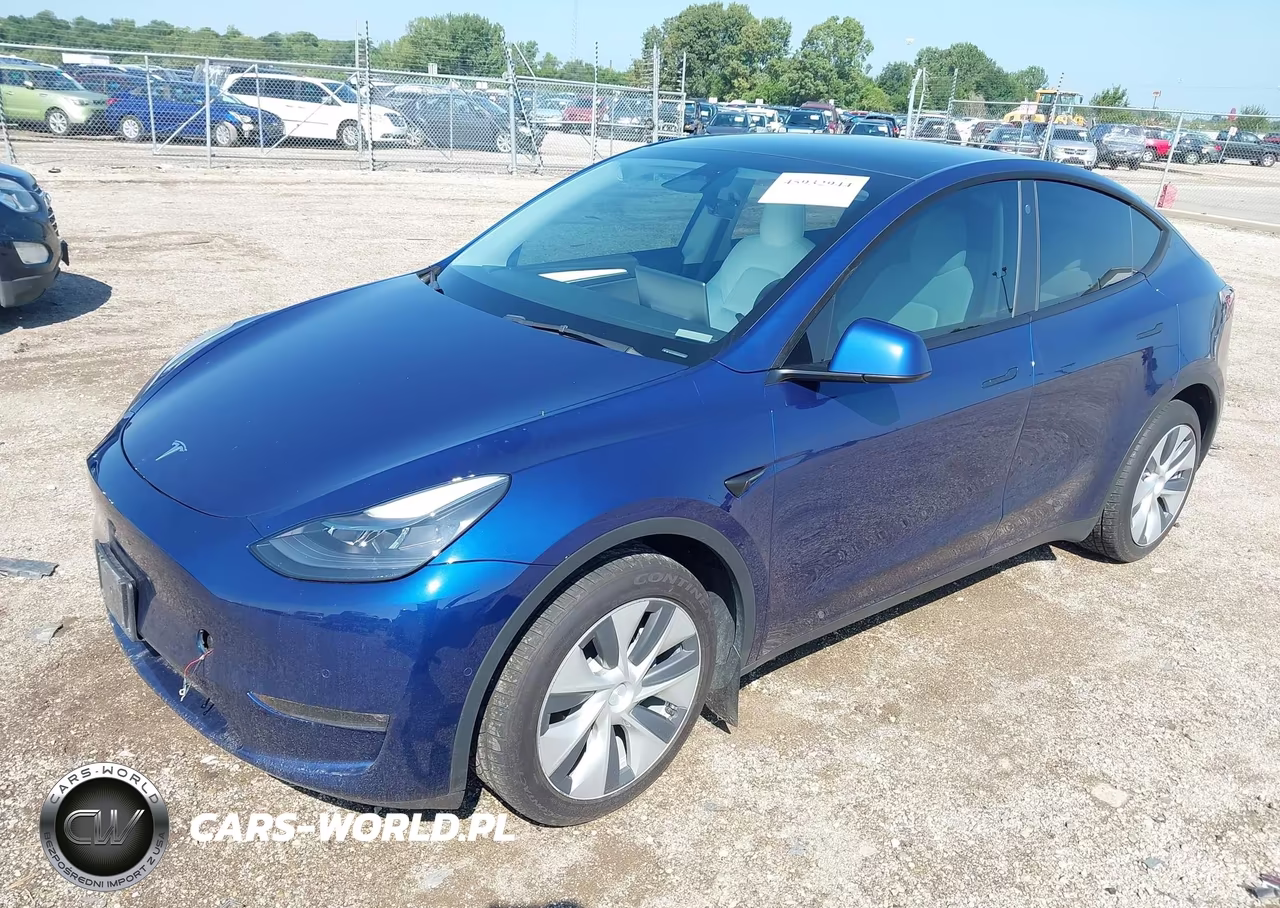 2022 Tesla Model Y Long Range Dual Motor All-Wheel Drive VIN:7SAYGDEE9NF537097 - 2