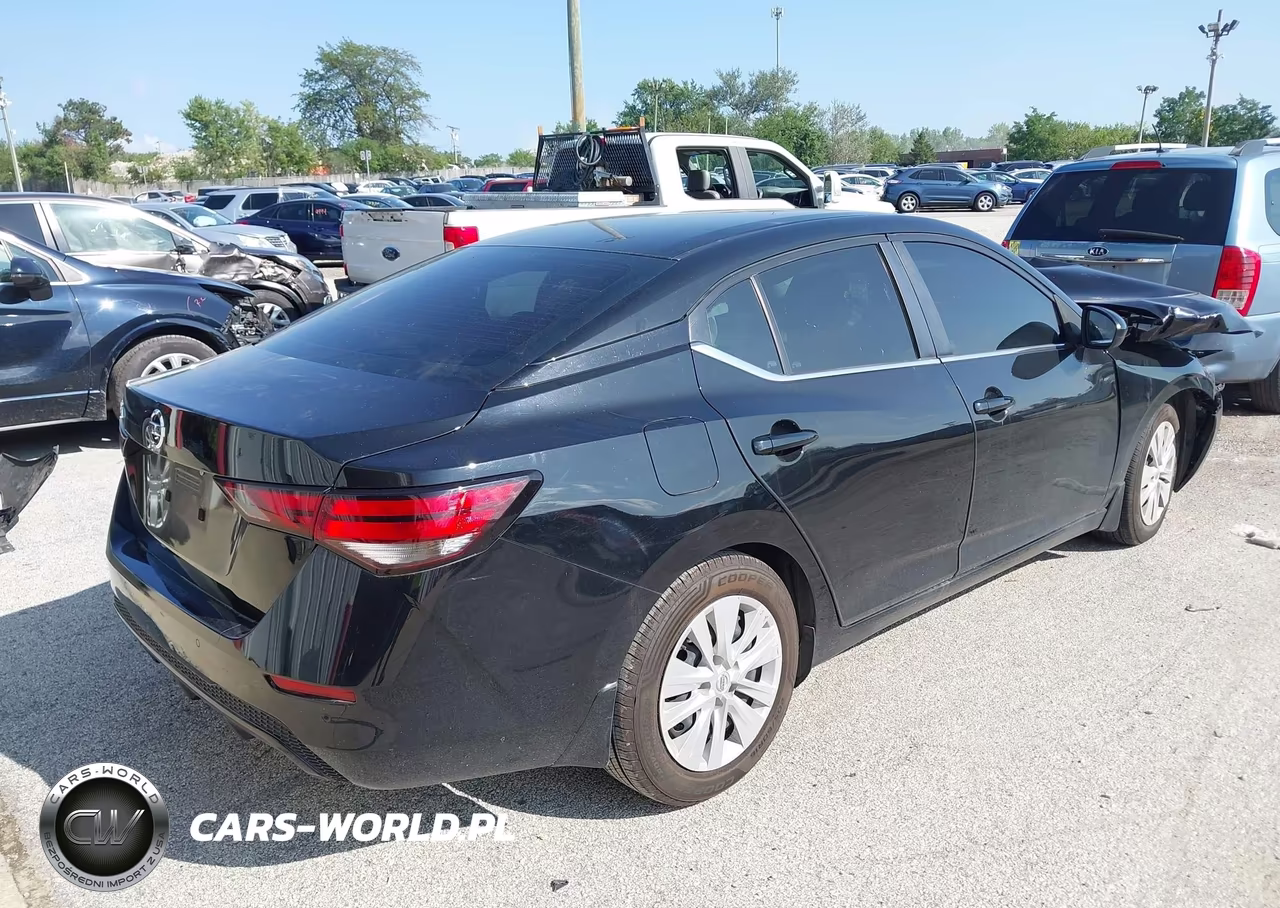 2021 Nissan Sentra S Xtronic Cvt VIN:3N1AB8BV0MY309505 - 4