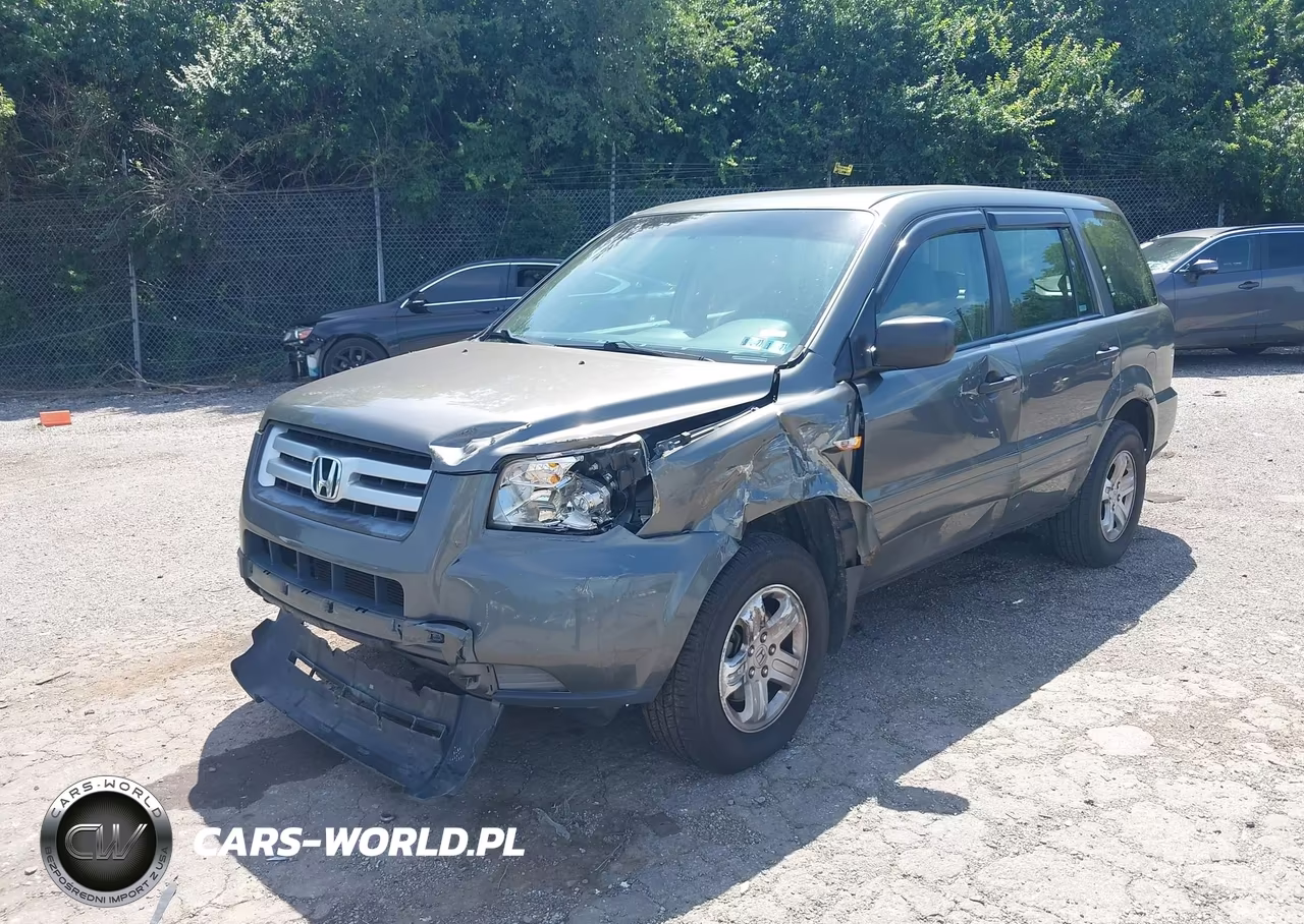 2007 Honda Pilot Lx VIN:2HKYF181X7H540537 - 2