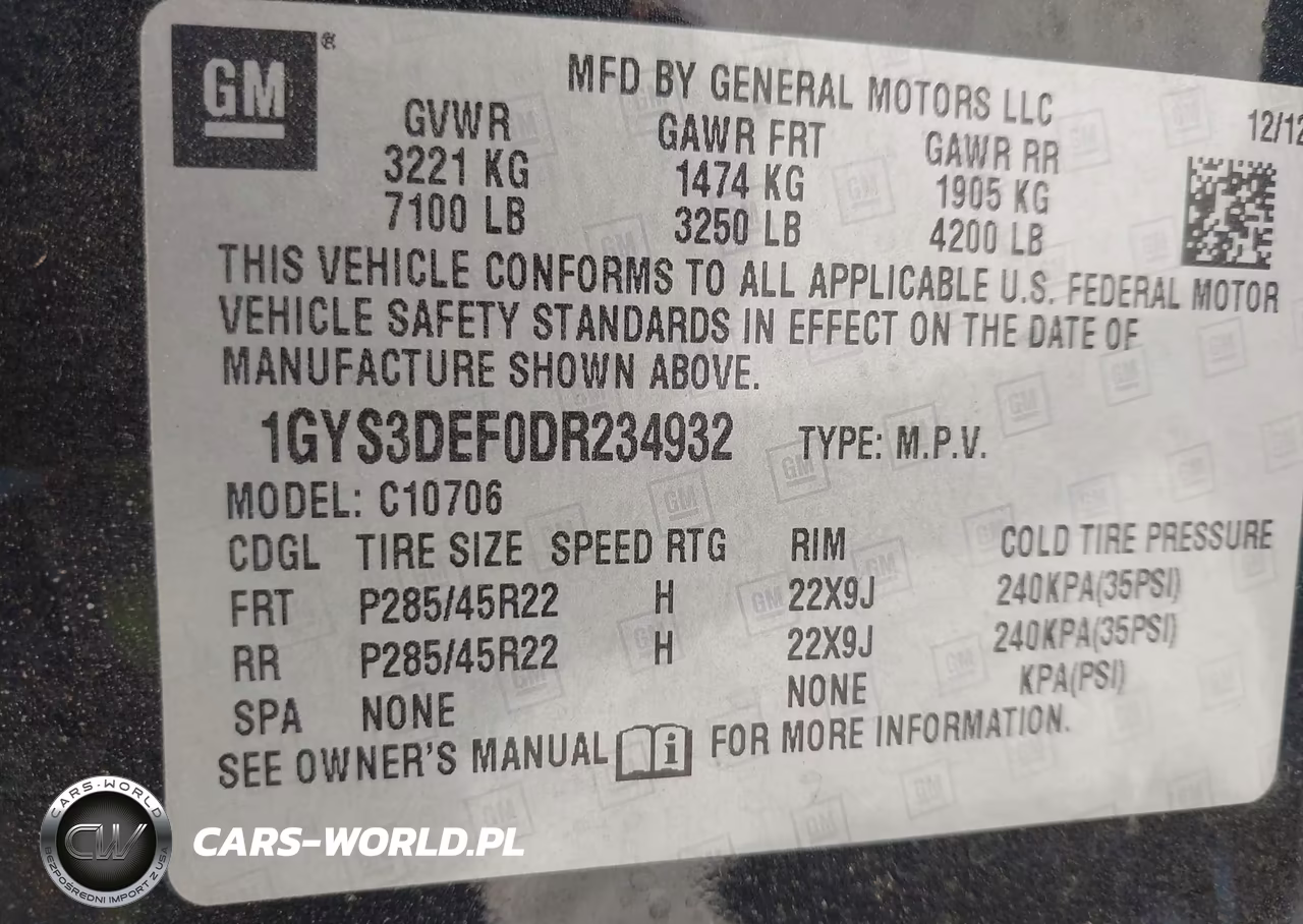 2013 Cadillac Escalade Platinum Edition VIN:1GYS3DEF0DR234932 - 9