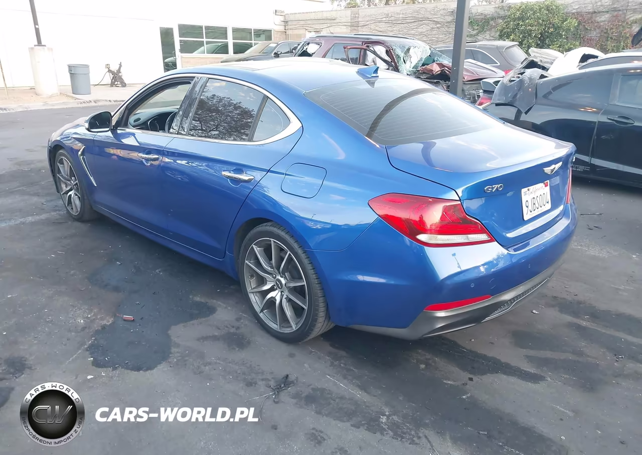 2019 Genesis G70 2.0T Advanced VIN:KMTG44LA4KU037676 - 3