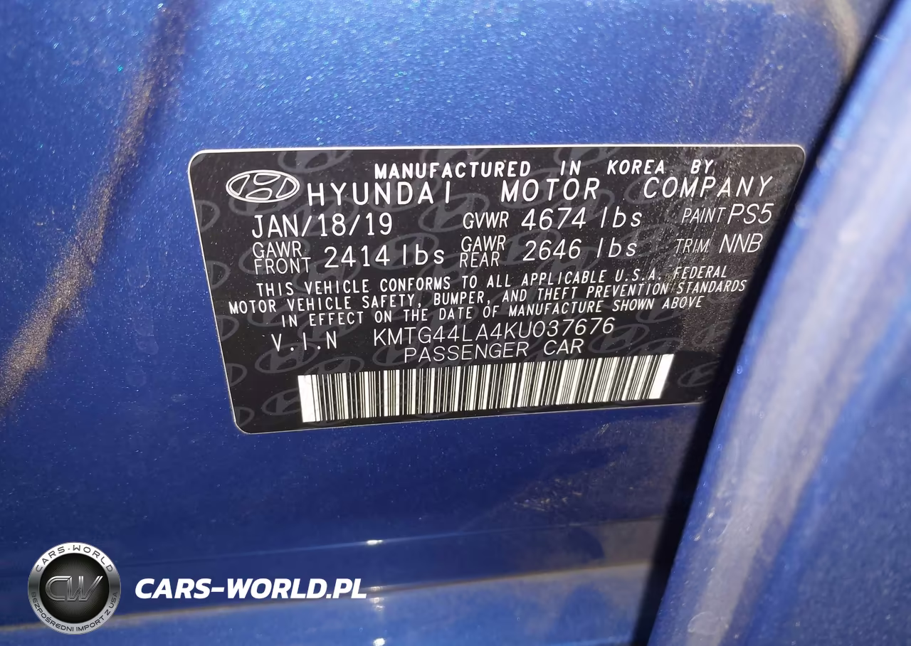 2019 Genesis G70 2.0T Advanced VIN:KMTG44LA4KU037676 - 9