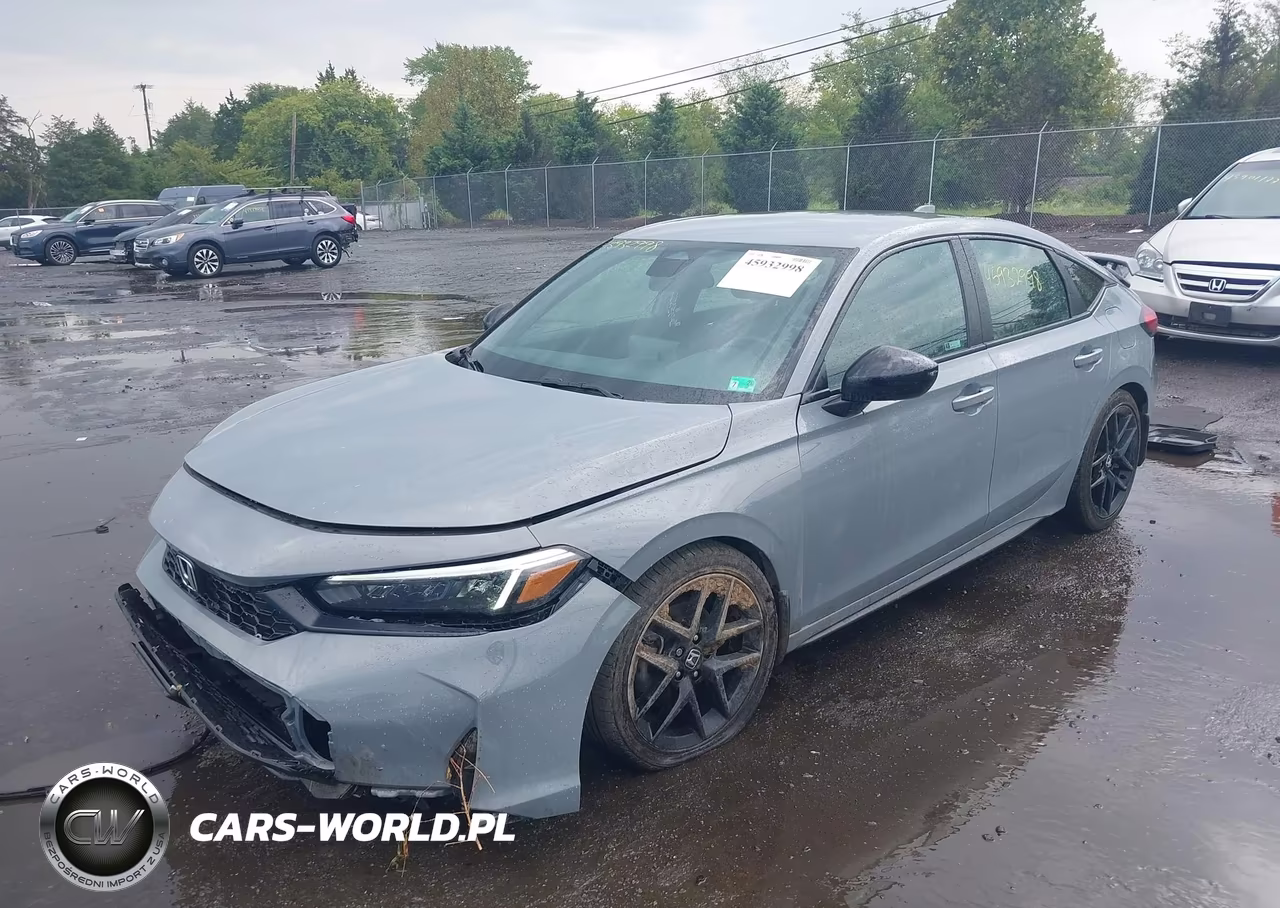 2025 Honda Civic Sedan Sport VIN:19XFL2H83SE032653 - 2
