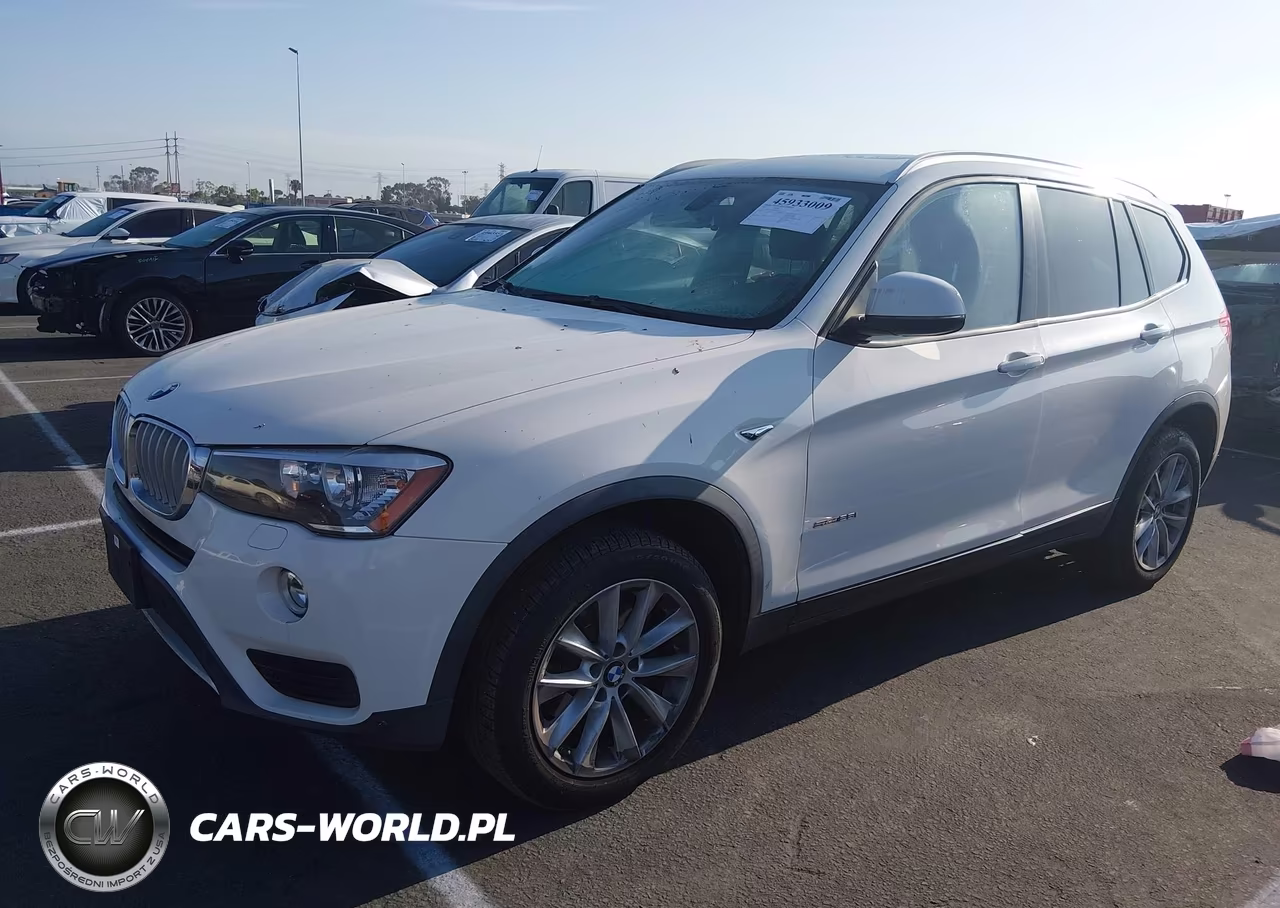 2017 BMW X3 Sdrive28I VIN:5UXWZ7C33H0V89392 - 2