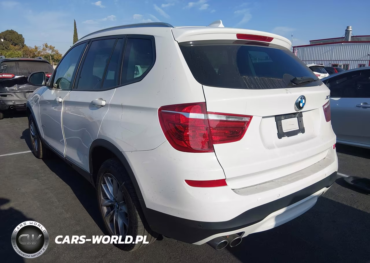 2017 BMW X3 Sdrive28I VIN:5UXWZ7C33H0V89392 - 3