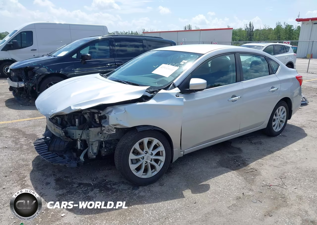 2019 Nissan Sentra Sv VIN:3N1AB7AP0KY374350 - 2