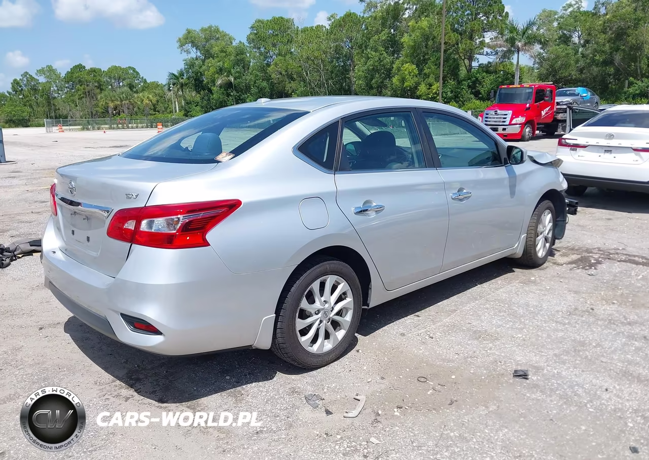 2019 Nissan Sentra Sv VIN:3N1AB7AP0KY374350 - 4