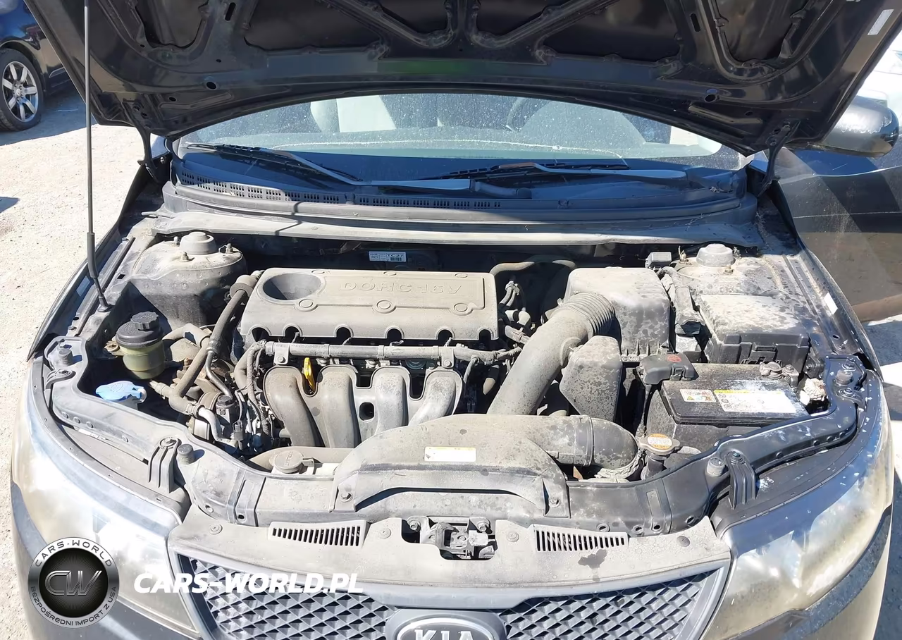 2010 Kia Forte Lx VIN:KNAFT4A2XA5048003 - 10