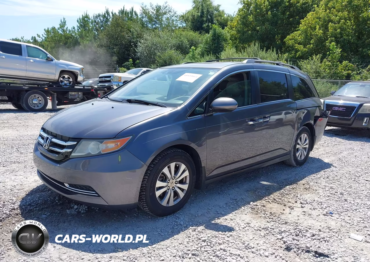 2016 Honda Odyssey Ex-L VIN:5FNRL5H65GB099219 - 2