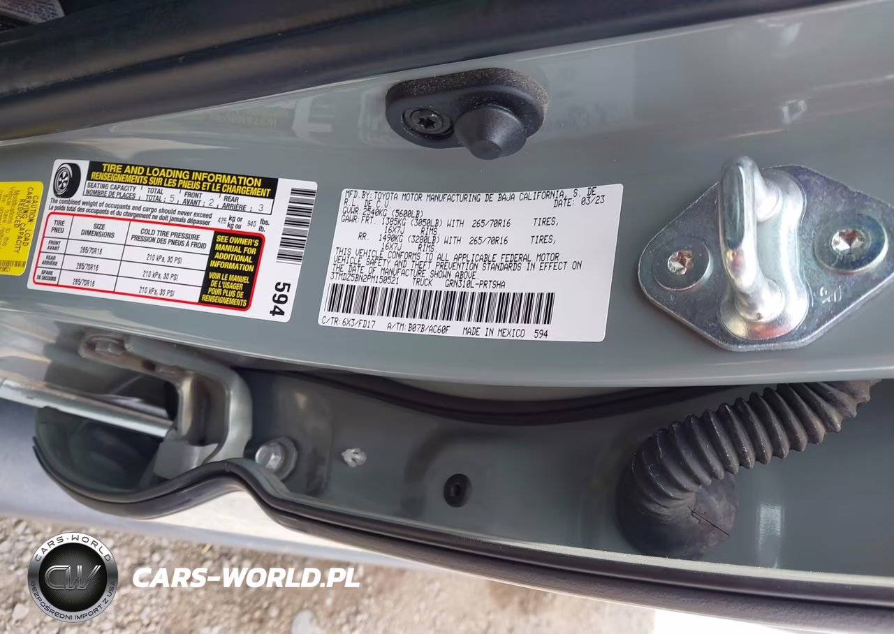 2023 Toyota Tacoma Trd Off Road VIN:3TMDZ5BN2PM150521 - 9