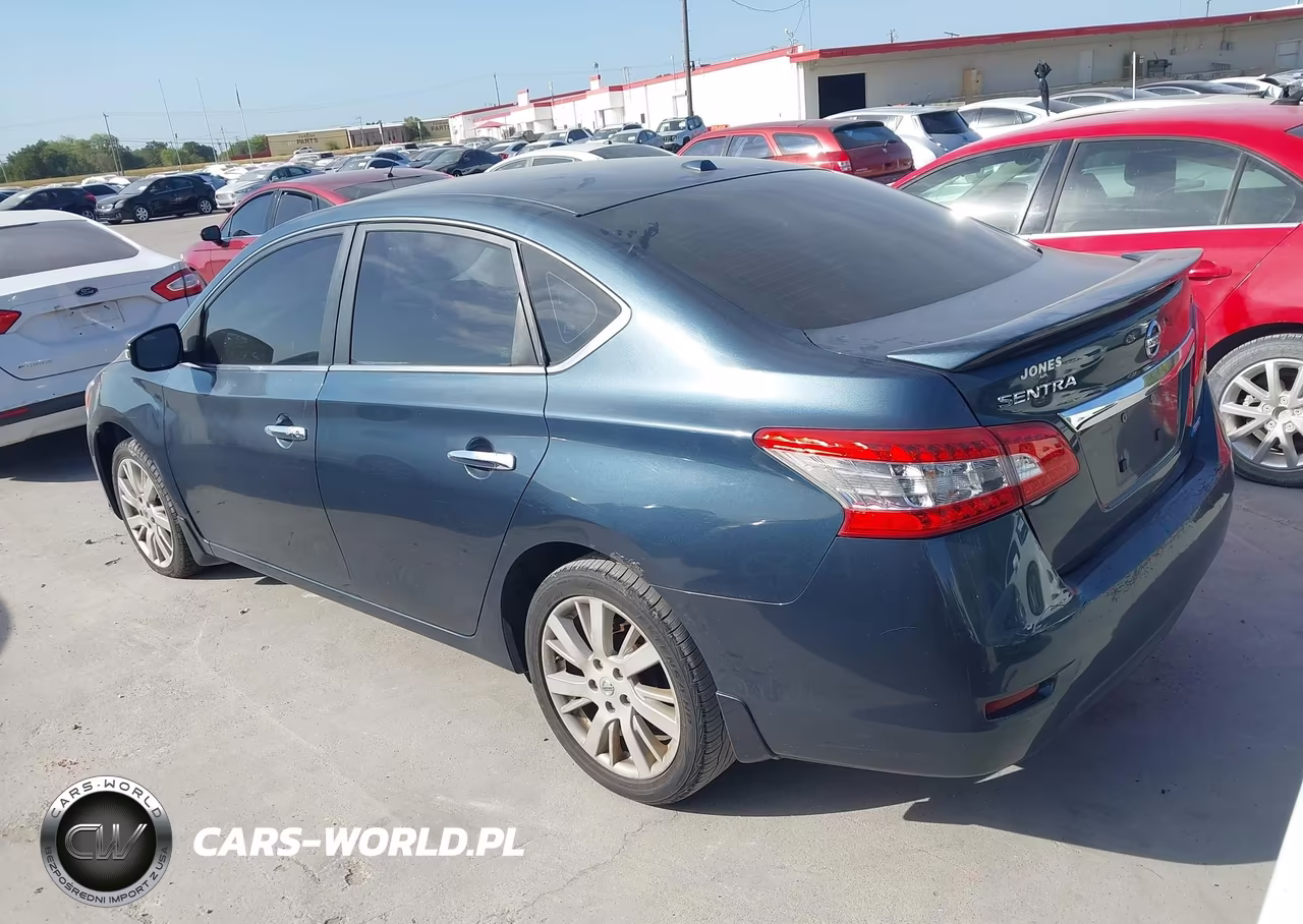 2013 Nissan Sentra Sl VIN:3N1AB7AP0DL788339 - 3