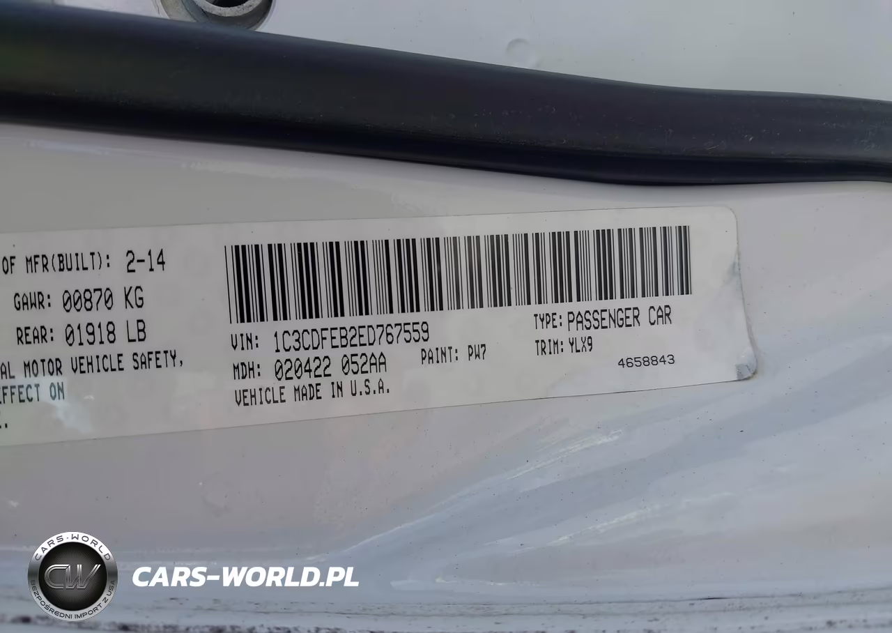 2014 Dodge Dart Gt VIN:1C3CDFEB2ED767559 - 9