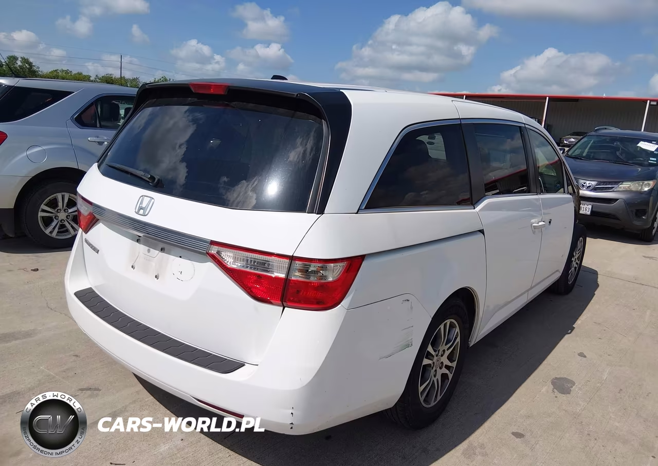 2011 Honda Odyssey Ex-L VIN:5FNRL5H68BB083282 - 4