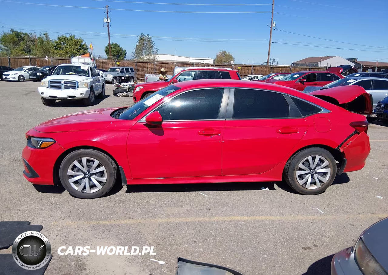 2022 Honda Civic Lx VIN:2HGFE2F25NH509148 - 14