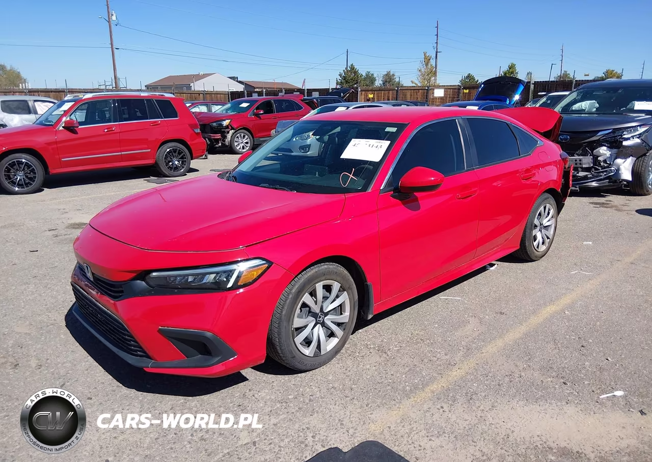 2022 Honda Civic Lx VIN:2HGFE2F25NH509148 - 2