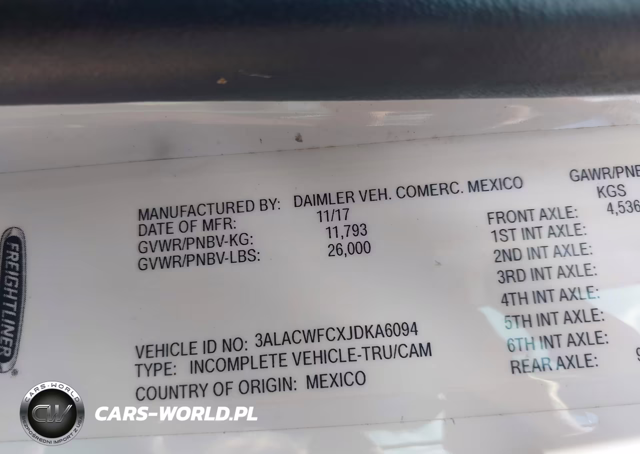 2018 Freightliner M2 106 VIN:3ALACWFCXJDKA6094 - 8