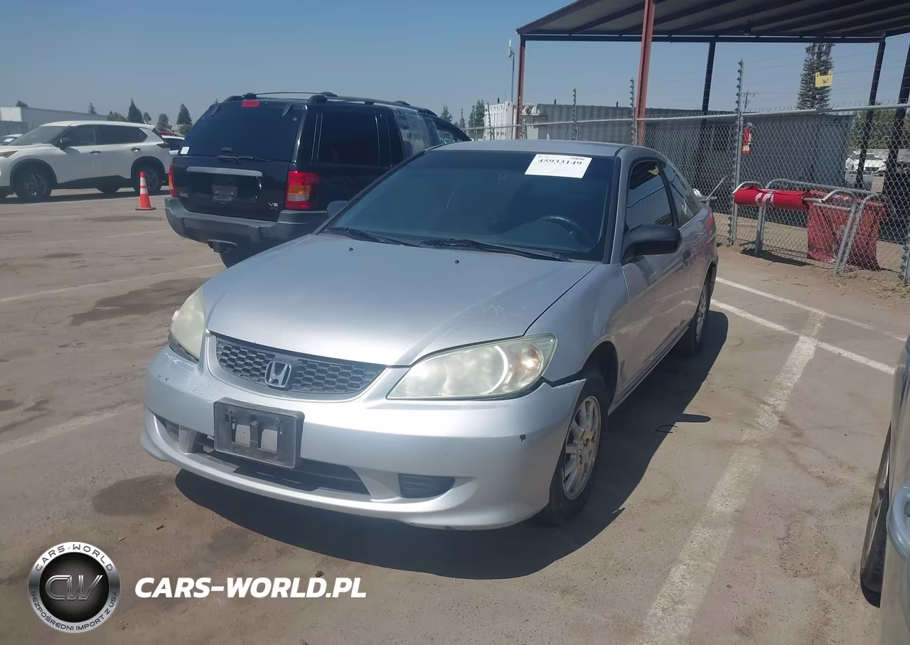 2005 Honda Civic Hx VIN:1HGEM21845L060199 - 2