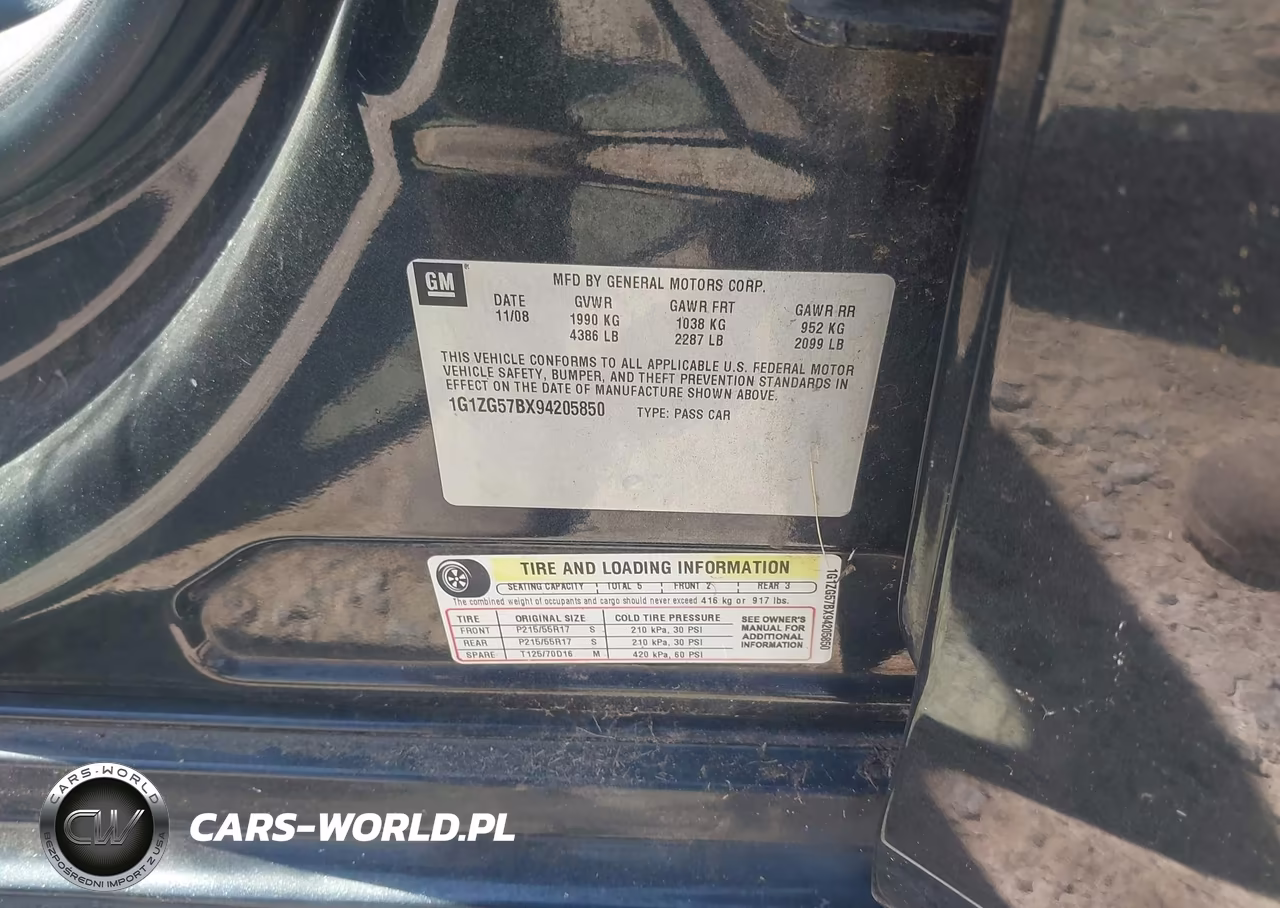 2009 Chevrolet Malibu Ls VIN:1G1ZG57BX94205850 - 9