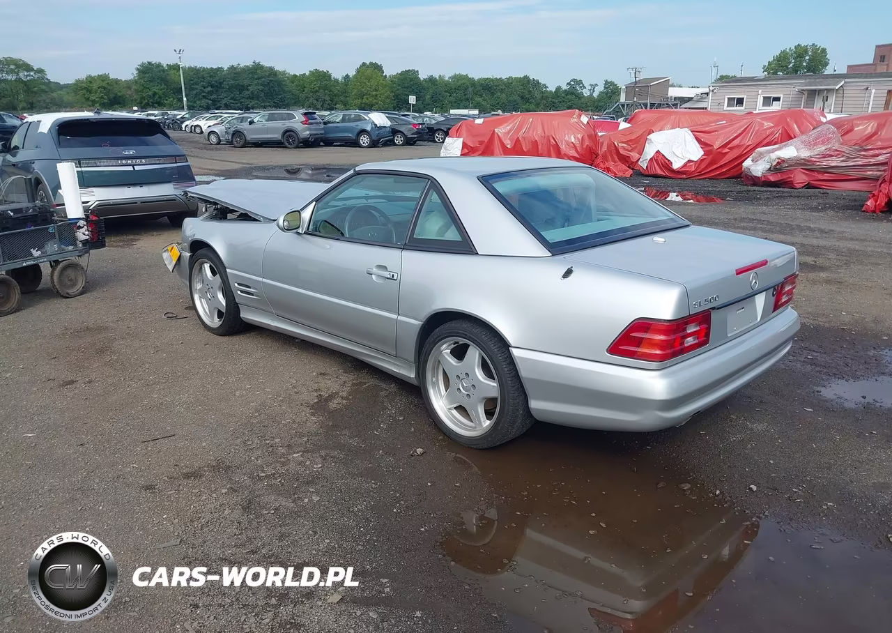 2001 Mercedes-Benz Sl 500 VIN:WDBFA68F21F197155 - 3