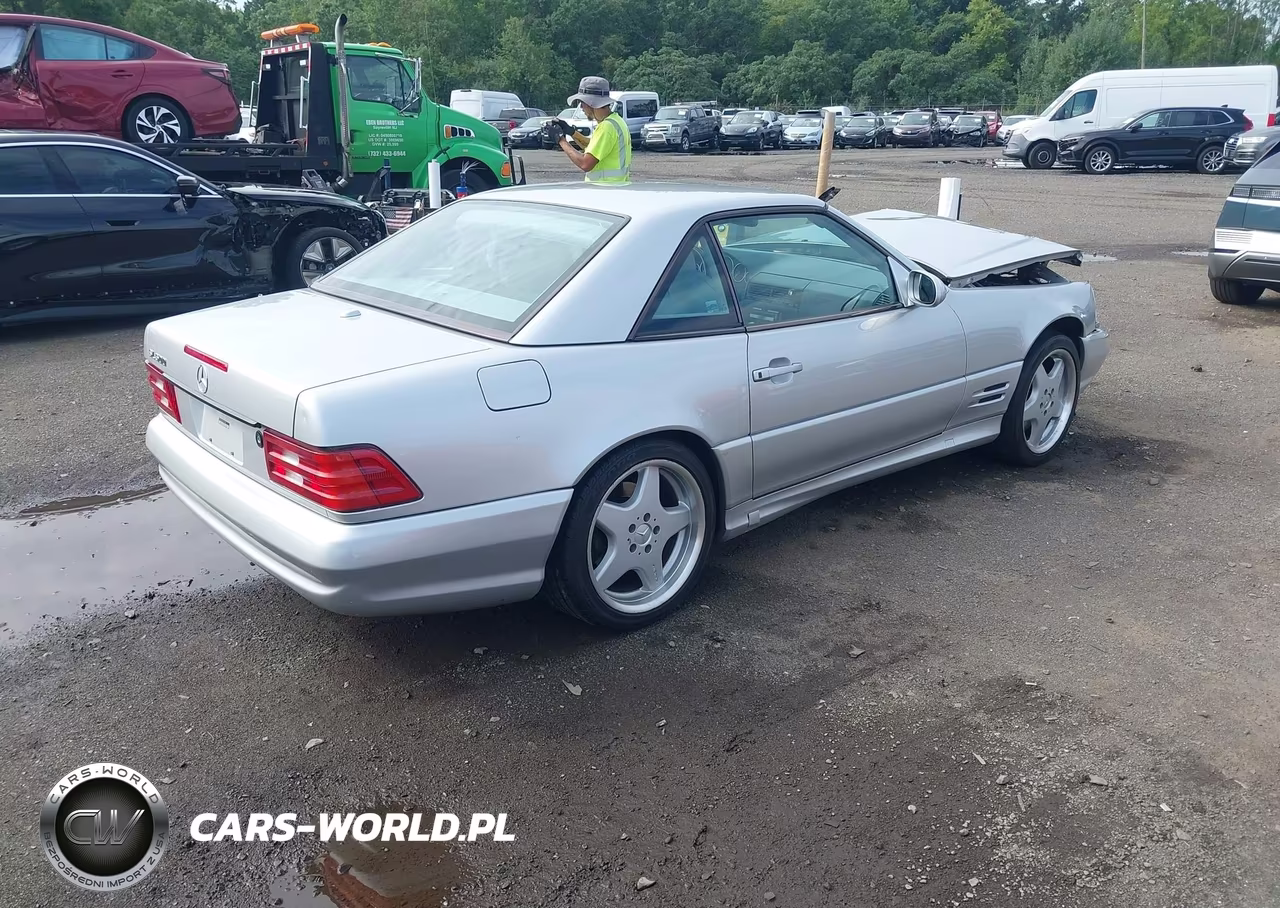 2001 Mercedes-Benz Sl 500 VIN:WDBFA68F21F197155 - 4