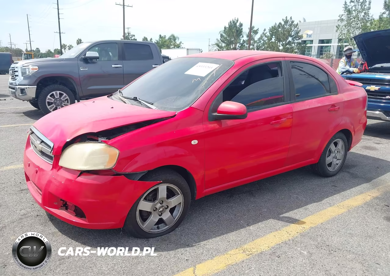 2007 Chevrolet Aveo Lt VIN:KL1TG56677B144586 - 2