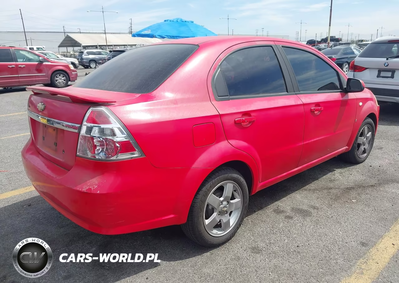 2007 Chevrolet Aveo Lt VIN:KL1TG56677B144586 - 4