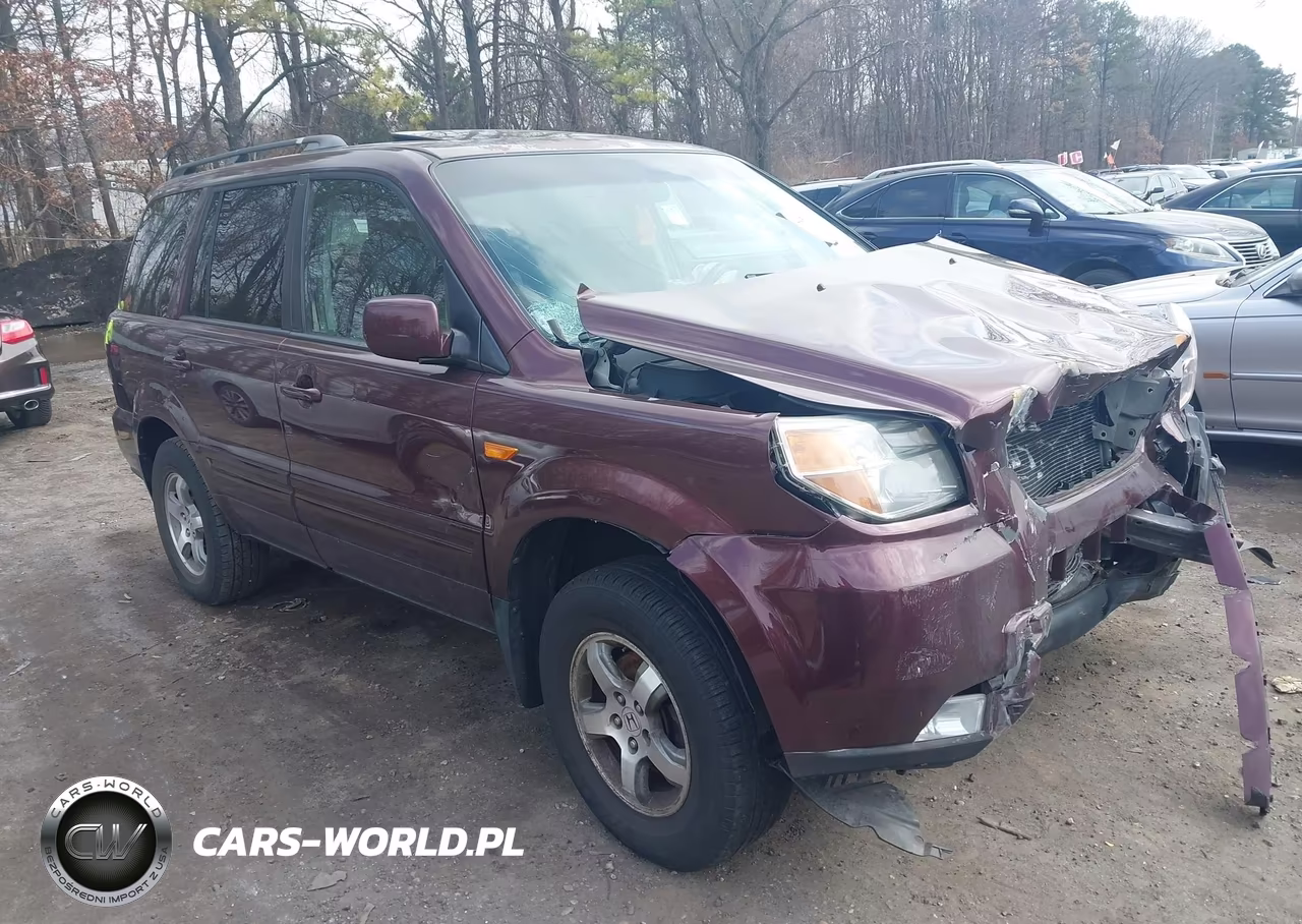 2007 Honda Pilot Ex-L VIN:5FNYF18727B022294 - 1