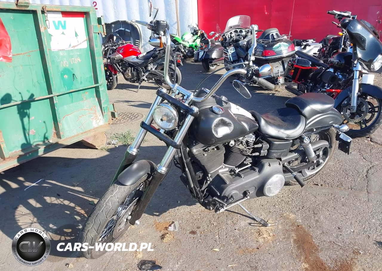 2016 Harley-Davidson Fxdb Dyna Street Bob VIN:1HD1GXM12GC310217 - 2
