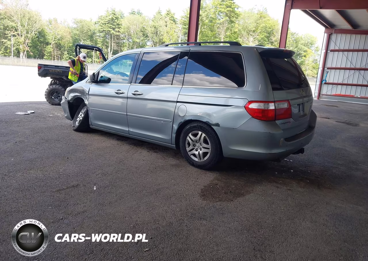 2007 Honda Odyssey Ex-L VIN:5FNRL38767B054089 - 3