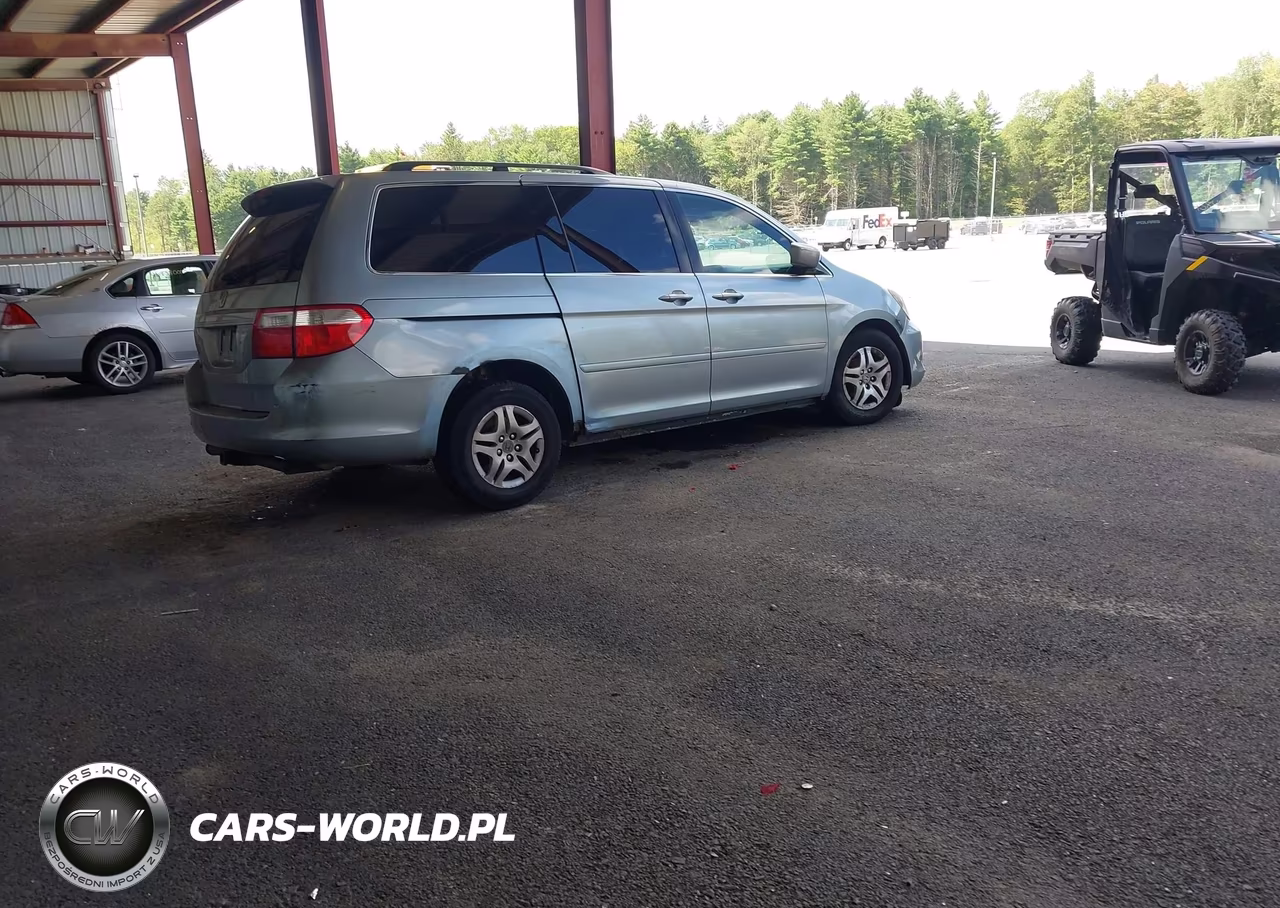 2007 Honda Odyssey Ex-L VIN:5FNRL38767B054089 - 4