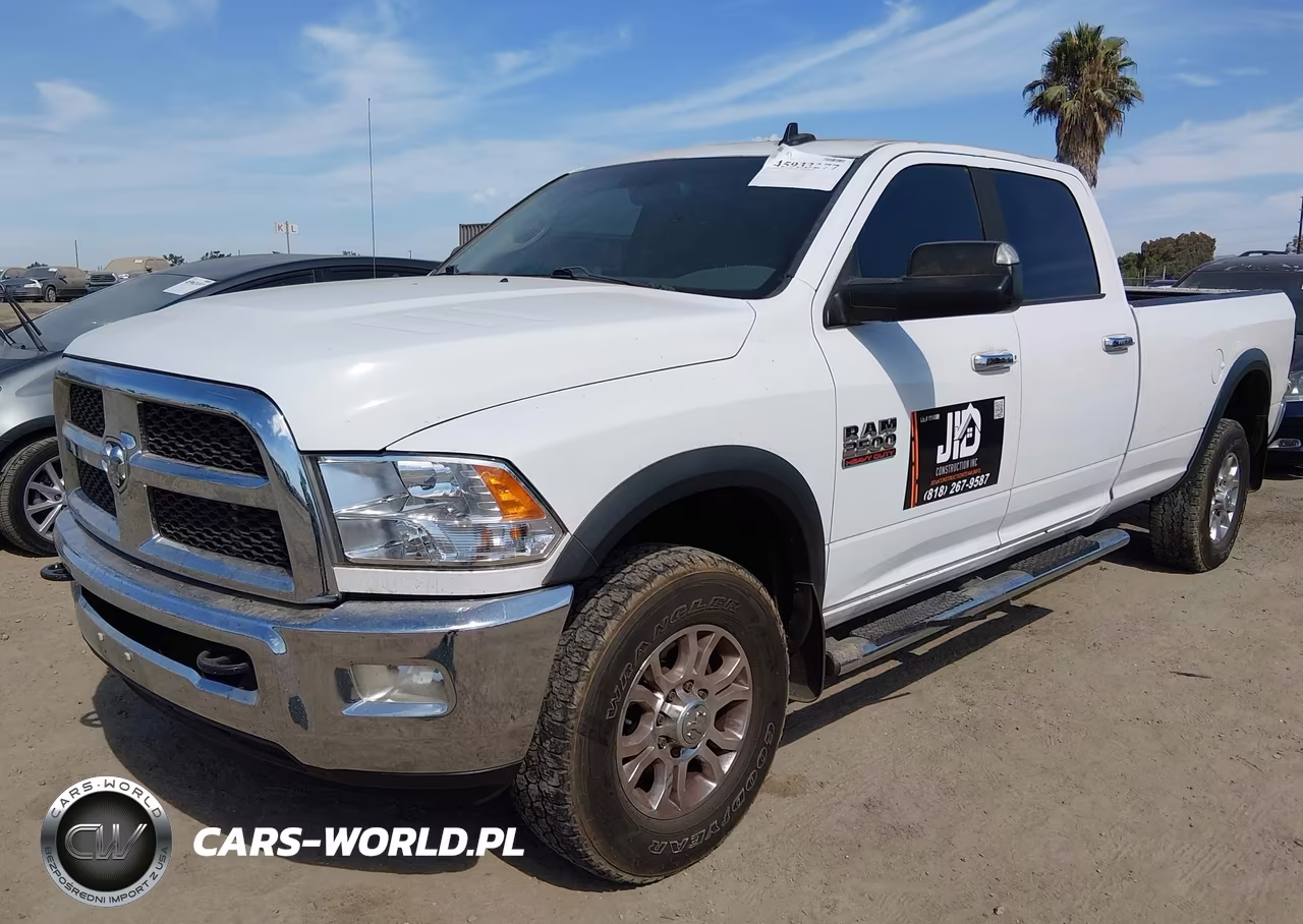 2013 Ram 2500 Slt VIN:3C6UR5JL6DG538059 - 2