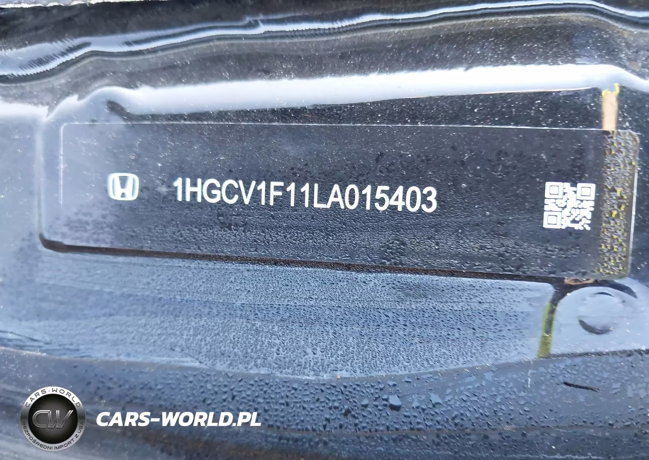 2020 Honda Accord Lx VIN:1HGCV1F11LA015403 - 7
