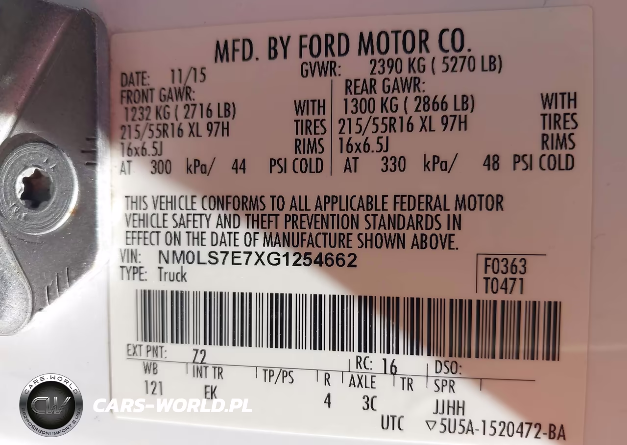 2016 Ford Transit Connect Xl VIN:NM0LS7E7XG1254662 - 9